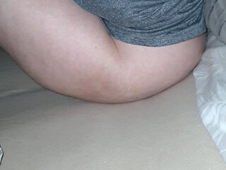 Step mom surprises step son big dick while watching a movie