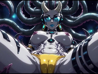 93. My Alien Girlfriend Sexy Pose (ai Animation)