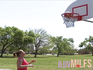 After basketball small tits teen fucked with a facial