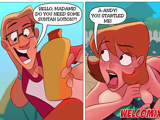 Getting a Suntan - Part 1 - The Naughty Home Animation