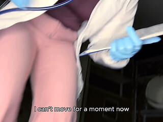 Sexy Scientist Drains Me of Semen in Her Laboratory