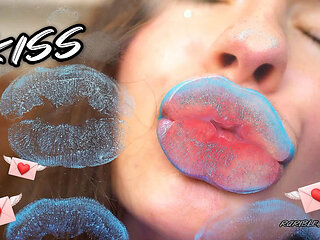 Angelic Frosted Pillow Lips and Melting Icy Kiss