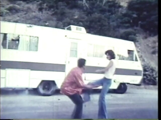 Vintage Nubian couple engage in classic hot sex