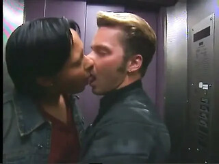 Couple having sex in the elevator
