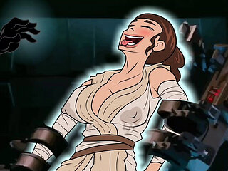 Star Moans the Lust Awakens - Some Pretty Good Sex Scenes and Even a Gangbang