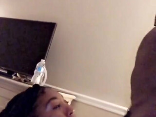 That Moment She Looks up and Told Me Happy Birthday Big Stepdaddy My Cock so Fucking Hard
