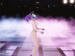 Aespa - Armageddon - Akali Sexy Naked Dance