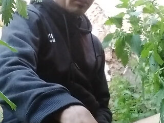 My hirny cock cumshoting