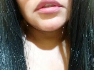 Big-assed Woman in a Red Thong Eager to Fuck a Guy Who'll Finish Inside Her