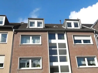 In this scene from `The Fucking Apartment Building,` the most beautiful
