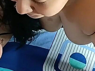 My Stepsister Discovers Me While I'm Masturbating, but the Horny One Wants Me to Stuff Her with Cock