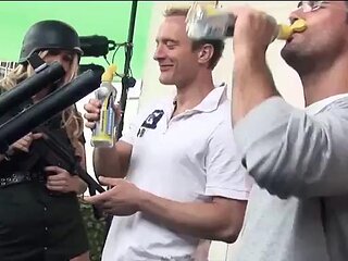 Picked off at the slut checkpoint: Blowjob, Amateur  Milf Porn