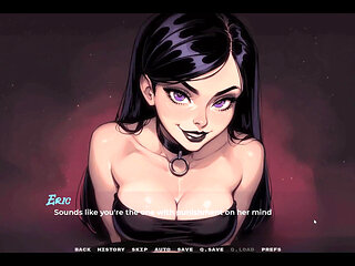 My New Girlfriend [ Taboo Hentai Game ] Ep.40 Goth Girl Blowbang in the Toilet!