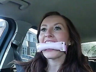 Sophia Takes You for a Ride in Her Car Whilst Shes Gagged