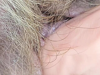 Cum Play with Auntys Hairy Pussy