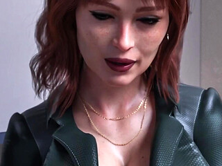 MILFs of Sunville by L7team - Sex with Bully's Stepmom, Busty Redheaded MILF Gets Some Cream 85