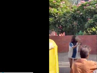 Viral Jaipur Video Of [censored] Girl Stripping Naked On Busy Road & Causing Wild Ruckus