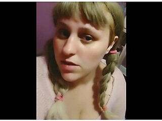 Pink braids and a cigarette in slow seduction