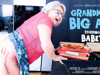 Curvy Big Breasted And Big Booty Grandma Babet Gets Fucked