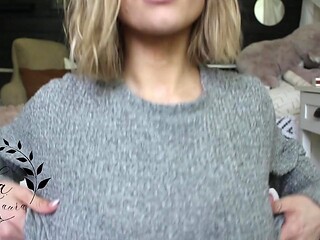 Big Tit MILF goddess dominates with huge natural boobs