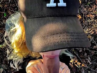 Pretty Girl Sucks My Dick and Shows Her Butt