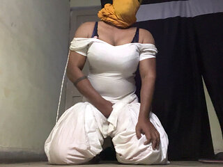 big tits big boobs cross dresser off shoulder showing bra suitsalwar