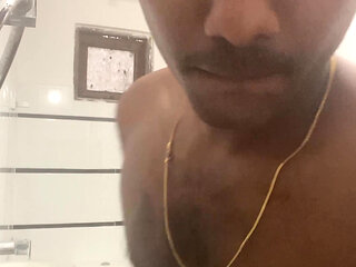 Sri Lankan Teen Boy Showered