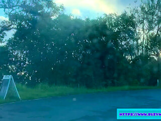 Sfw Road Trip to Hana for Suzy Wylde in Waimoku Falls, Maui