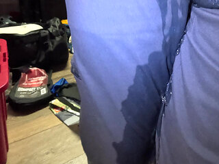 Desperate Flood in Blue Wranglers