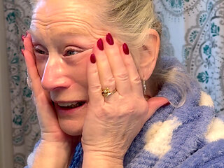 GILF Model Star Dani D Mature Puts Make Up On Before Audition