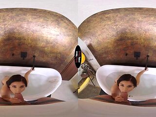 Big tits VR XD: Blowjob, Doggy  Cowgirl Porn