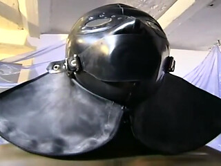 Bdsm action with masked chick