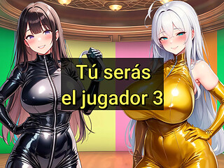 Spanish audio JOI Hentai - Squid Game. The last test! Don't cum!