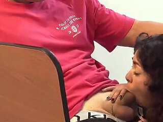 Student Desperate to Pass the Subject Fucks the Teacher