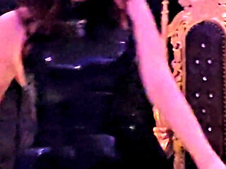 Lady Zara Hard Whipping Slave in Stockings Bondage Hanging Upside Down