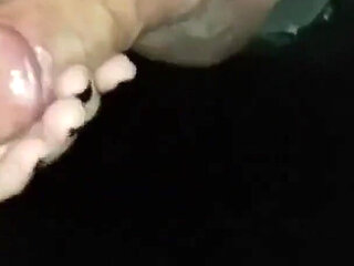 Wife at Gloryhole Blowjob at Adult Public Cinema