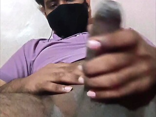 Desi boy masturbation with full nude and with too much spitting on dick just love to see