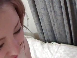 18yo Japanese Jerks of with Her Feet