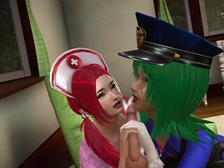 Pokemon girls dress up to spend a rich night of pleasure