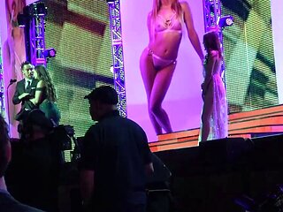 Amateur striptease and Solo masturbation