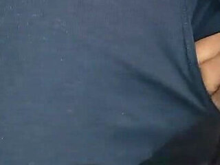 Wife Giving Blowjob to Office Friend