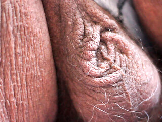 Me and my husband's scrotum...