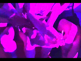 Candy Crush, Queen Kimi, Von Poison and Luna Olvr Smoking with Their Feet, Stripping and Kissing