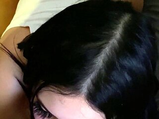 POV blowjob for a big cock from black thug