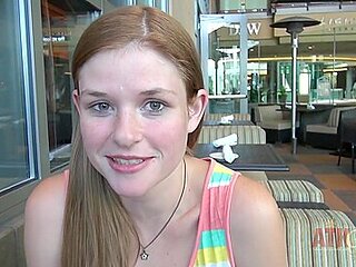 Out On The Town With Lara Brookes, Then Getting Naked And Touching Her Pink Pussy