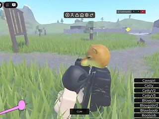 King doggy god of all doges pounds a bunny girl neko goth mommy and fucks her pussy good