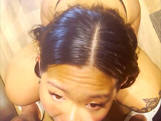 Mornings Must Start with Sloppy Blowjobs