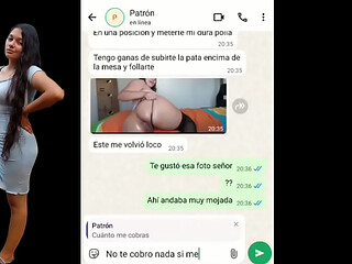 Charla caliente con mi jefe