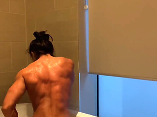 Rub my strong back
