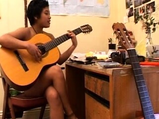 Amateur asian teen licks ass and sucks cock